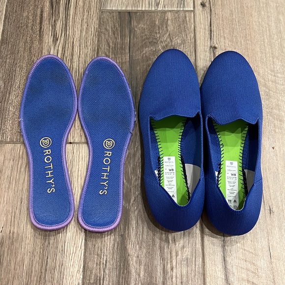 Rothy’s Loafer in Cornflower, size 8 - Picture 5 of 6